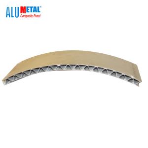 Buy cheap 1200mm Aluminum Corrugated Composite Panel B1 A2 Fireproof from wholesalers