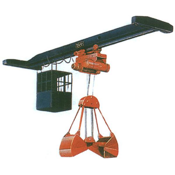 Buy cheap LZ Type Single Girder Electric Overhead Traveling Crane with Grab ground control from wholesalers