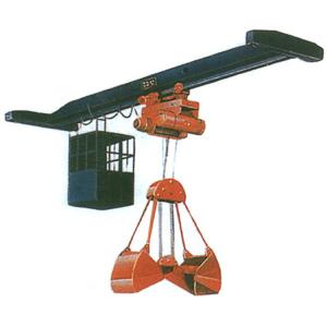 Buy cheap LZ Type Single Girder Electric Overhead Traveling Crane with Grab ground control from wholesalers