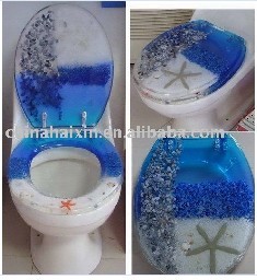 Buy cheap poly-resin toilet seat cover,transparent poly-resin toilet seat, from wholesalers