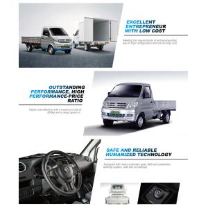 China Brand Electric Mini Truck with Van Ruichi Ek01s Loading Capacity 720kg