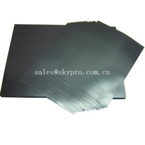 Buy cheap Electrically conductive rubber sheeting roll with low electrical volume resitivity from wholesalers