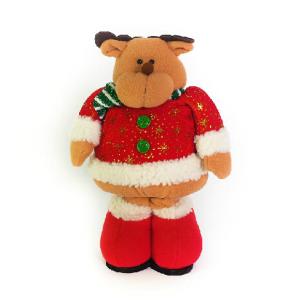 Buy cheap Stuffed Reindeer Snowman Doll Christmas Plush Toys With Streaching Leg from wholesalers