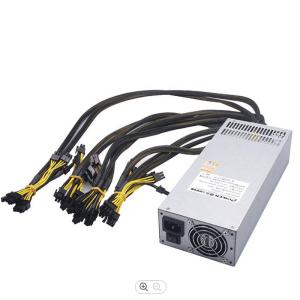 Buy cheap Ethereum Bitcoin Asic Miner Power Supply , 2500 Watt Psu For 8 GPU Eth Rig from wholesalers