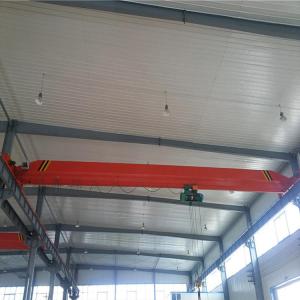 Buy cheap Foundry Euro 10T Single Girder Overhead Crane Compact Structure from wholesalers