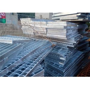 Buy cheap Ss304 Hot Dipped Platform Serrated Galvanized Steel Grating from wholesalers