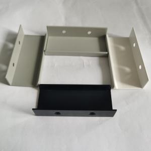 Buy cheap 90 Degree Corner Extruded Aluminum Parts Single Side Half Triangle Angle Bracket from wholesalers