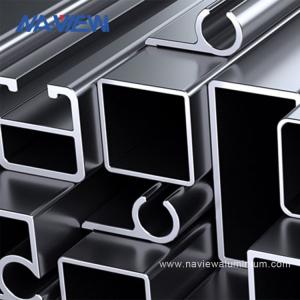 Buy cheap 0.60mm Thickness Aluminum Tube Extrusion Profiles For Construction from wholesalers