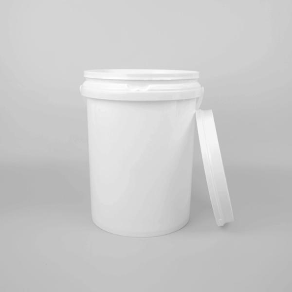 Quality 1.2KG Plastic Painting Pail with Lid for sale