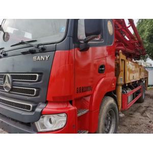 Buy cheap Used Shacman 37m Boom Concrete Pump Truck SYM5230THB 370C-8A J08E WY Engine from wholesalers