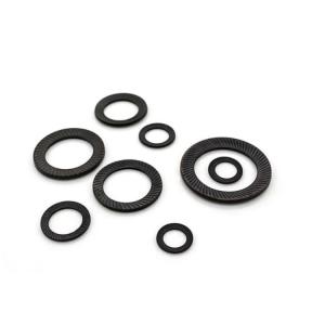 DIN 9250 Knurling Disc Spring Washer Black Oxide Conical Spring Contact Washer
