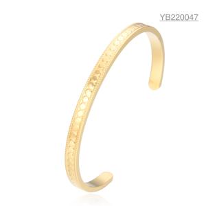 Buy cheap Custom Stainless Steel Bangle Mobius Gold Ring Bracelet Mother's Day Gift from wholesalers