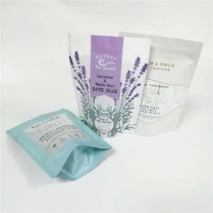 Buy cheap Ocean Sea salt Plastic Pouches Packaging Self Standing Resealable Custom Logo from wholesalers