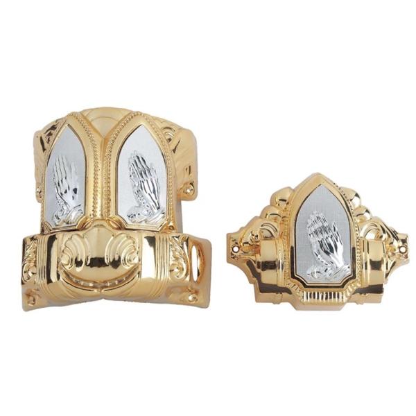 Quality Plastic Metal Silver Gold Madrid 15-D# Casket Hardware for sale
