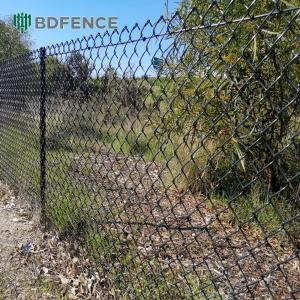 Buy cheap Sustainable Galvanized Fence Diamond Iron Wire Mesh Modern Metal Chain Link Fence Garden Fence from wholesalers
