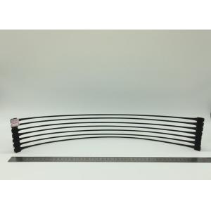 Buy cheap Polyethylene / HDPE Geogrid Reinforcing Fabric Plastic Mesh Grid Black Color from wholesalers