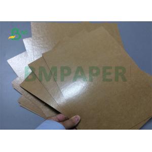 Buy cheap 74 x 65.5cm Single PE Coated Kraft Paper 300gsm 350gsm For Lunch food Box from wholesalers