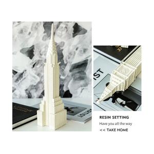 Poly Resin Decoration Crafts / Simulation Building Model Custom Service