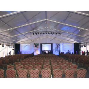 Huge Gala Outdoor Circus Tent With Luxury Lining Glass Door For Open - Air Event