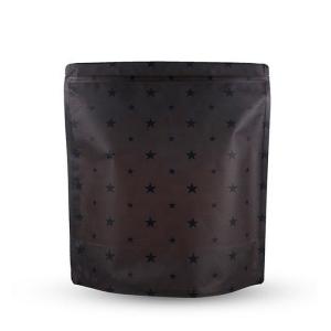 Weed Mylar Black k Packaging Bag Smell Proof With Window