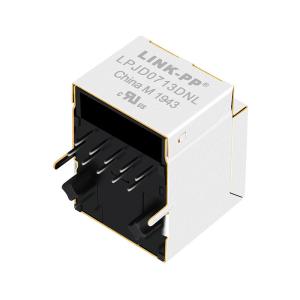 Buy cheap HFJV1-1G01RL 1000 Base-T RJ45 Vertical Jack Without Leds LPJD0713DNL from wholesalers