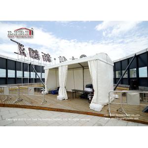 Buy cheap Plain White Sidewalls CFM Permanent Movable Party Tents from wholesalers