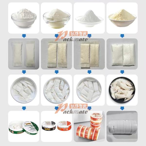 Buy cheap Double High speed Single lane Small Pouch granule and powder Automatic Packaging Machine from wholesalers