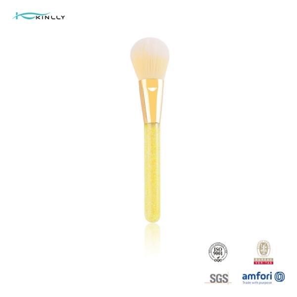 Quality Crystal Handle Makeup Brushes Premium Synthetic Bristles Powder Concealer for sale
