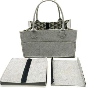 Buy cheap Multi Functional Diaper Organizer Basket With Removable Compartments from wholesalers