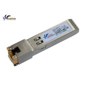 Buy cheap GLC-T  1000base-T RJ-45 100m Copper Sfp Transceiver from wholesalers
