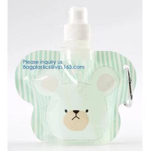 Buy cheap Foldable Water Bottle Bag 480ML Environmental Protection Collapsible Portable Water Bag Sports water bottle 480ml bageas from wholesalers