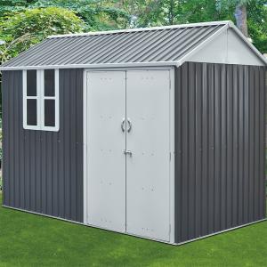 Buy cheap Anthracite Grey Metal Shed 6x8ft 6x10ft 8x10ft With 2pcs Plastic Door Handle from wholesalers