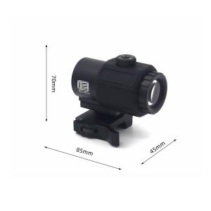 Buy cheap Tactical G43 3X Sight Magnifier Switch To Side Quick Detachable from wholesalers