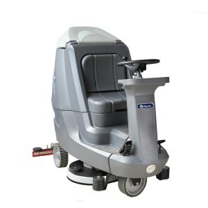 Buy cheap Big Tank Industrial Hard Floor Washing Machine Ametek Motor Dual Brush from wholesalers