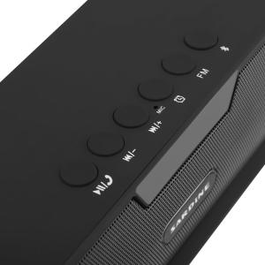 Bluetooth Small Portable Bluetooth Speakers Raypodo Alarm Clock Function For