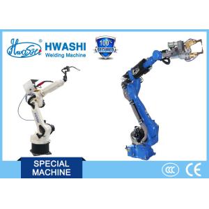 HWASHI Robotic MIG Arc Welding 6 Axis Industrial Welding Robot