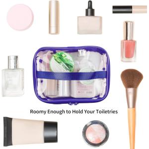 Buy cheap Large Clear Makeup Bag Zipper Waterproof Transparent Travel Storage Pouch from wholesalers