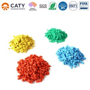 Recycled Rubber Granule Track Eco-Friendly & Safe for Playgrounds with PU Binder