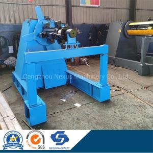 Buy cheap Hydraulic Decoiler with Coil Car Full-Automatic Metal Sheets Decoiler from wholesalers