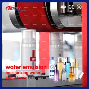 6 Heads Cosmetics Filling Machine Lotion Bottle Filler PLC Control