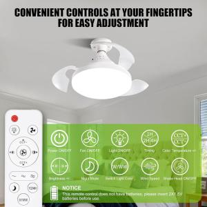Buy cheap LED Ceiling Fan Light with 3000LM Lumen Flux 50000 hrs Life Span and 3 Wind Speeds for Bedroom Living Room Kitchen from wholesalers