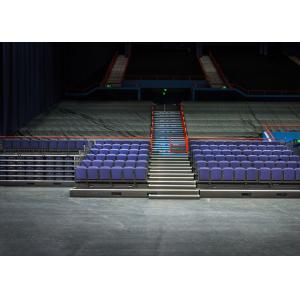 Upholstered Retractable Seating System For Concert Centres / Show Halls
