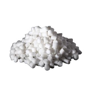 White Pellets Recycled TPE Elastomer Material 80A Hardness 100% Recyclable