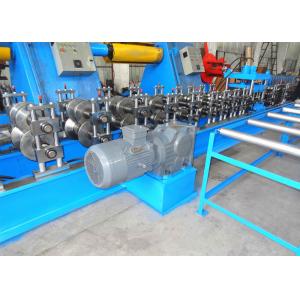 C80 - 250 C Purlin Roll Forming Machine With Automatic PLC Control System