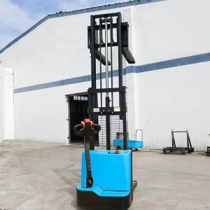 Buy cheap Electric Pedestrian Pallet Stacker truck 1.5tons lift height 3000mm from wholesalers