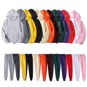 Buy cheap High Quality 100% Polyester Heat Transfer Tracksuit Hoodie Custom Design Plain Men Sweatsuit Sets for Sublimation from wholesalers