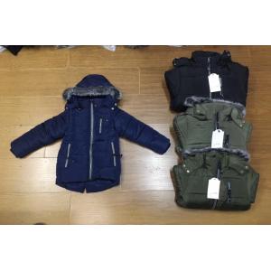 Buy cheap Multicolour Olive Navy Boys Longline Puffer Coat 100% Polyester Fiver from wholesalers