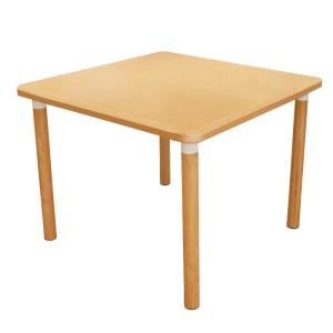 Square Structure Folded/Unfolded Home Care Dining Room Table and Chairs for