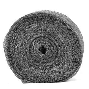 Buy cheap Double Filament Knitted Wire Mesh Shielding 0.1mm 0.15mm Knitted Wire Mesh Ring from wholesalers