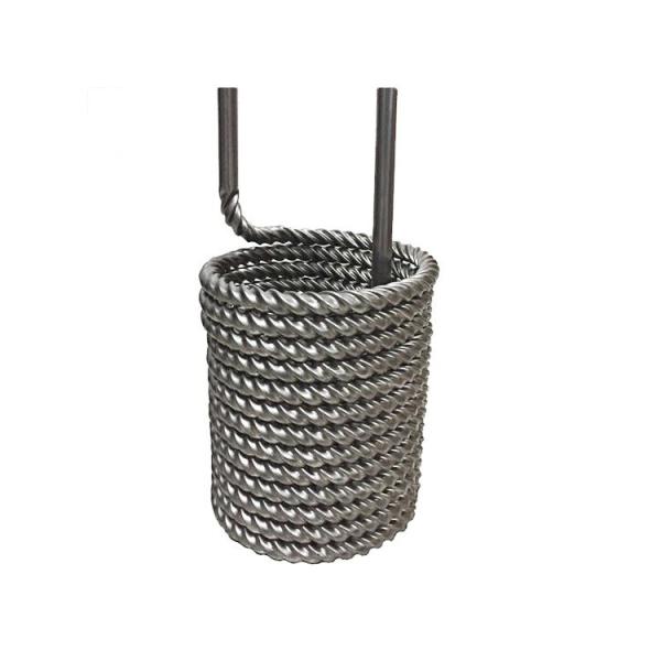 Buy cheap Lightweight Twisted Titanium Tube Coil , Durable Titanium Heat Exchanger Coil from wholesalers